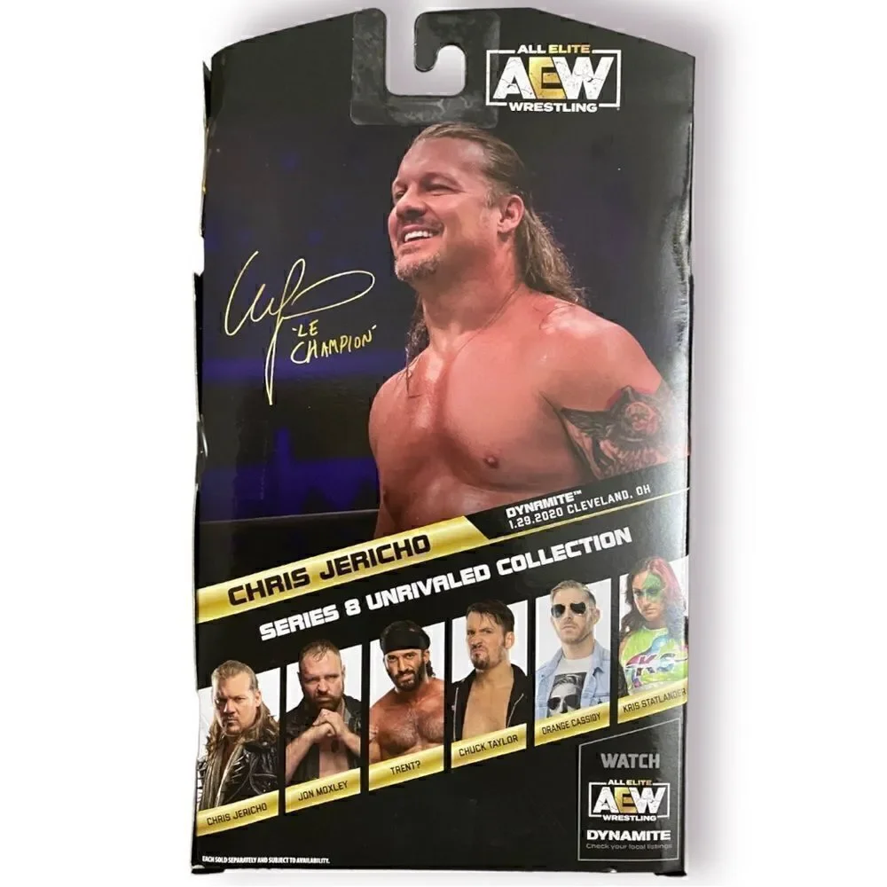 Chris Jericho 1/3000 Chase Unrivaled AEW Exclusive Action Figure New in Box